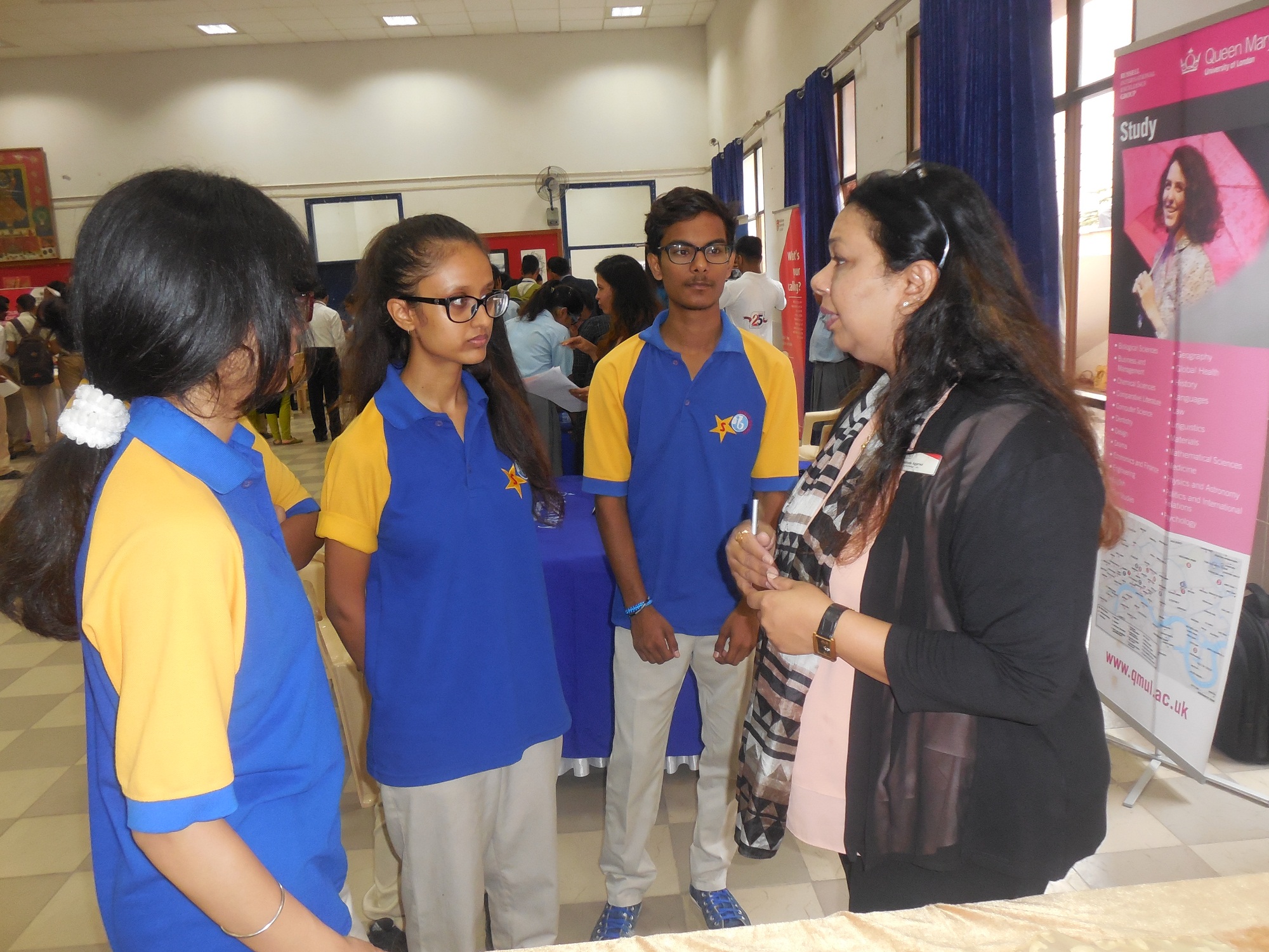 Global Education Fair held at Sanskar School